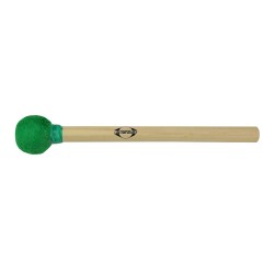 Mailloche de surdo bois 35cm (1°) - Verte